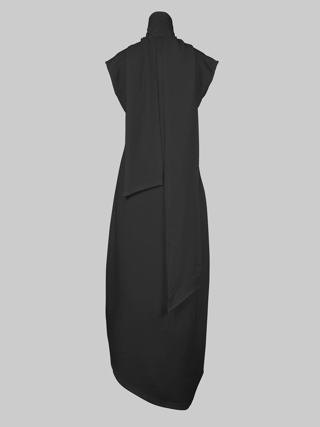 Olivia Bennet | Loose Sleeveless Solid Color Split-side Shawl Collar Maxi Dresses