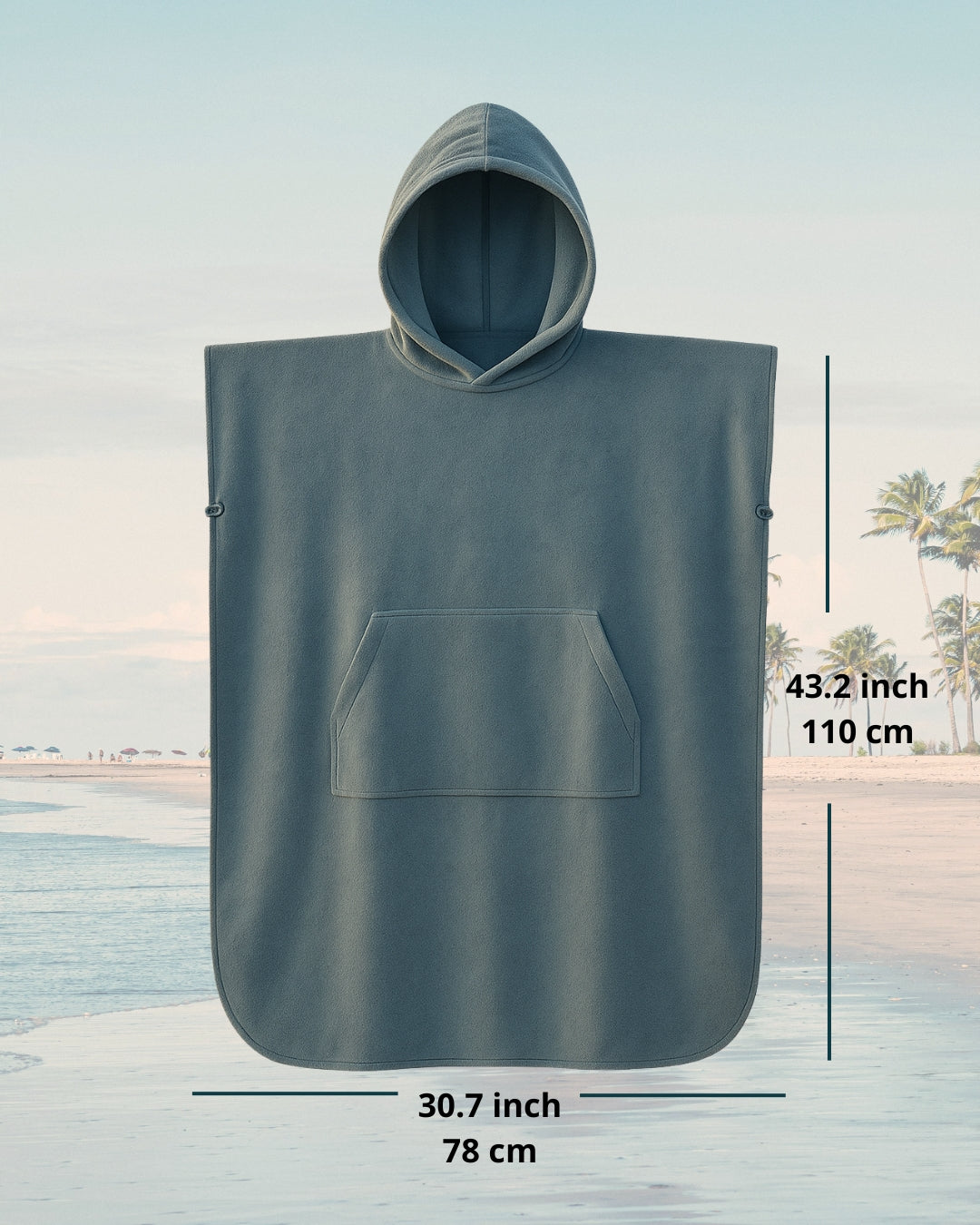 Women Summer Beach Poncho Dress