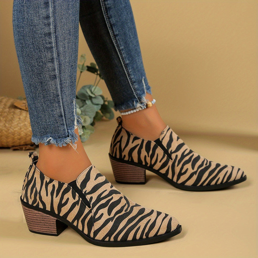 Noelle Low Heel Boots – Effortless Style Everyday Comfort