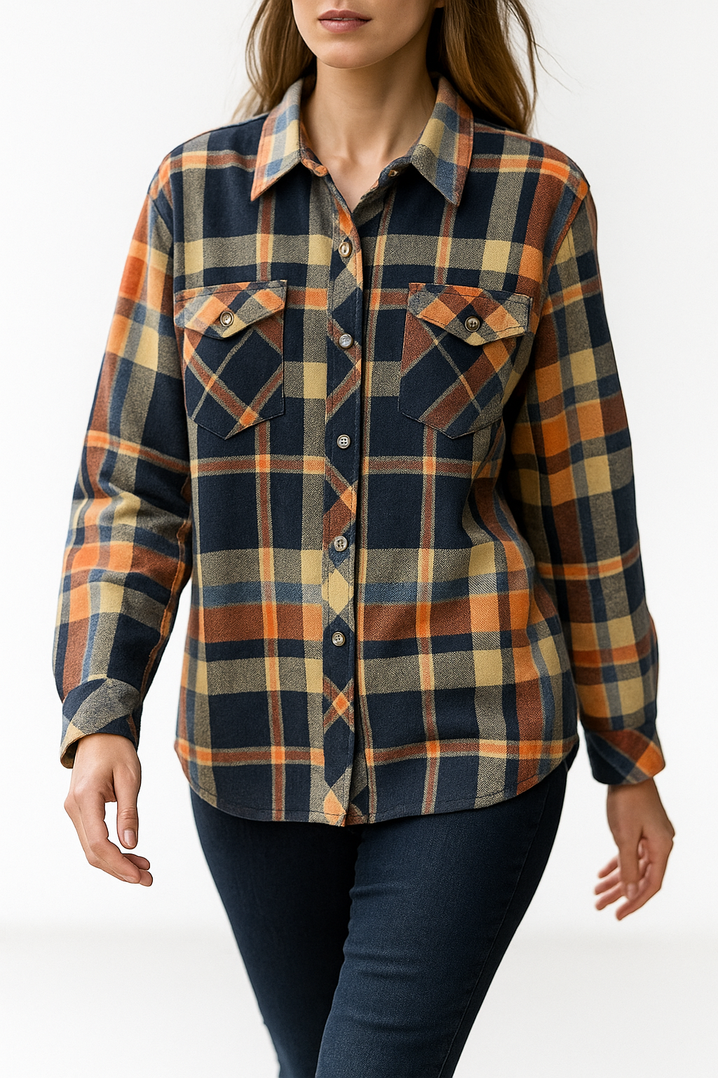 Olivia Bennet | Classic Plaid Throw Blanket