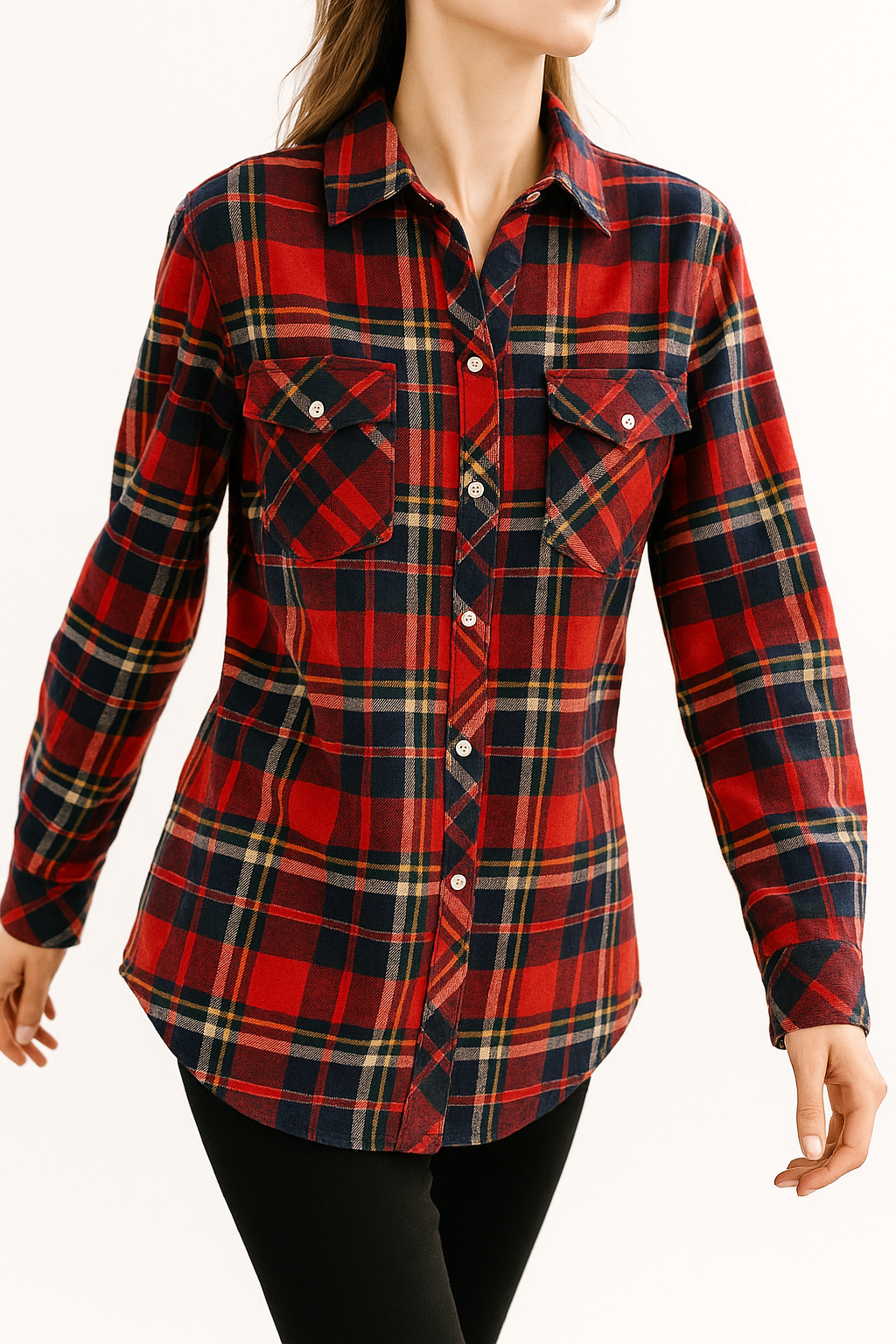 Olivia Bennet | Classic Plaid Throw Blanket