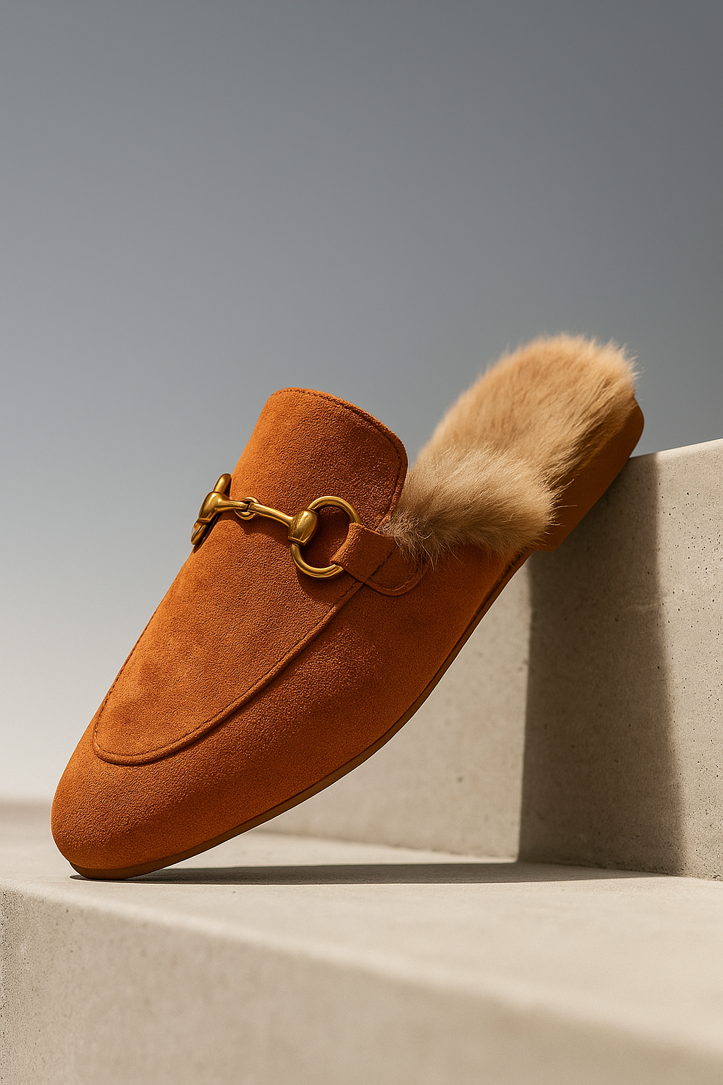 Olivia Bennet | Luxe Mule for Women in Leather, Slip-On, Black