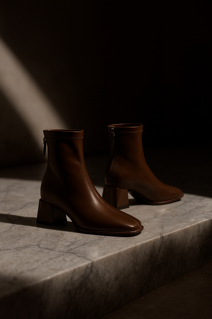 Olivia Bennet | Women's Leather Boots