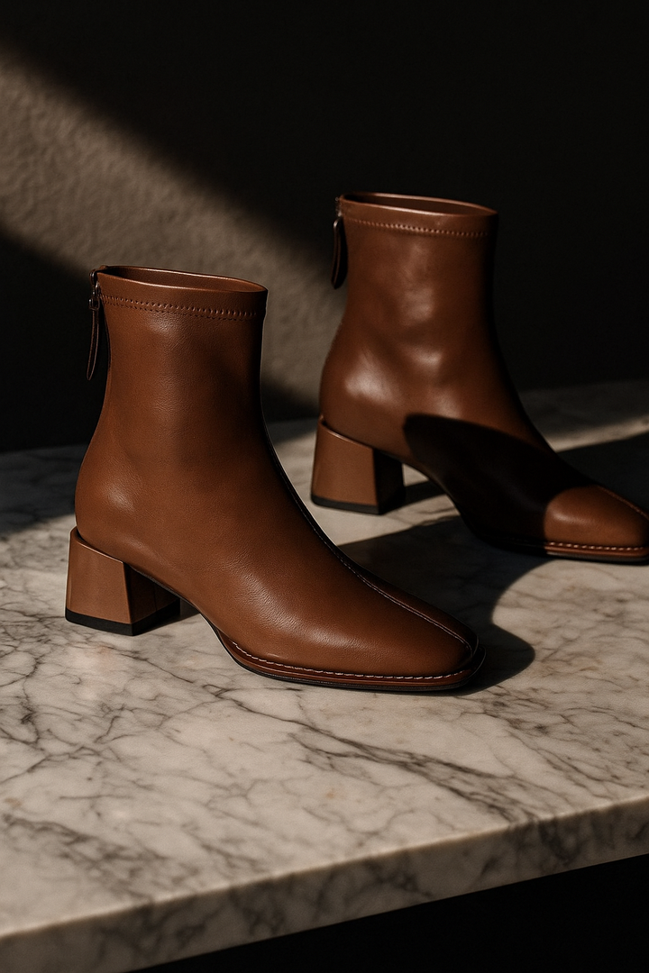 Olivia Bennet | Women's Leather Boots