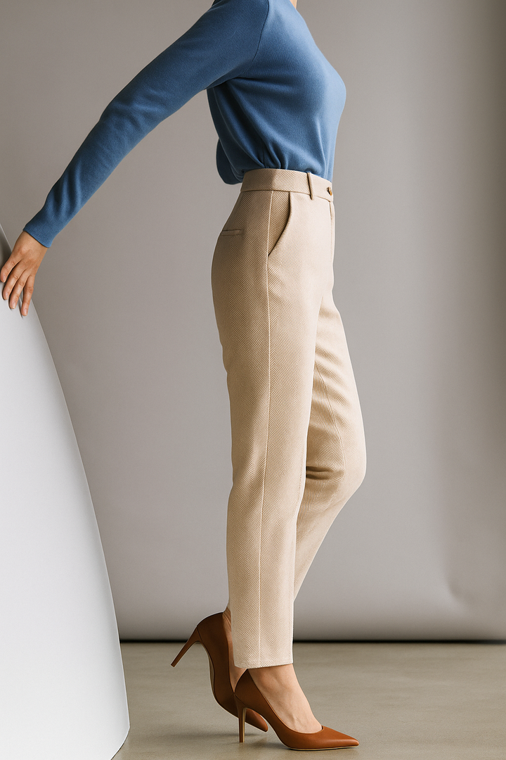 Olivia Bennet | Tailored Wool Pants for Women
