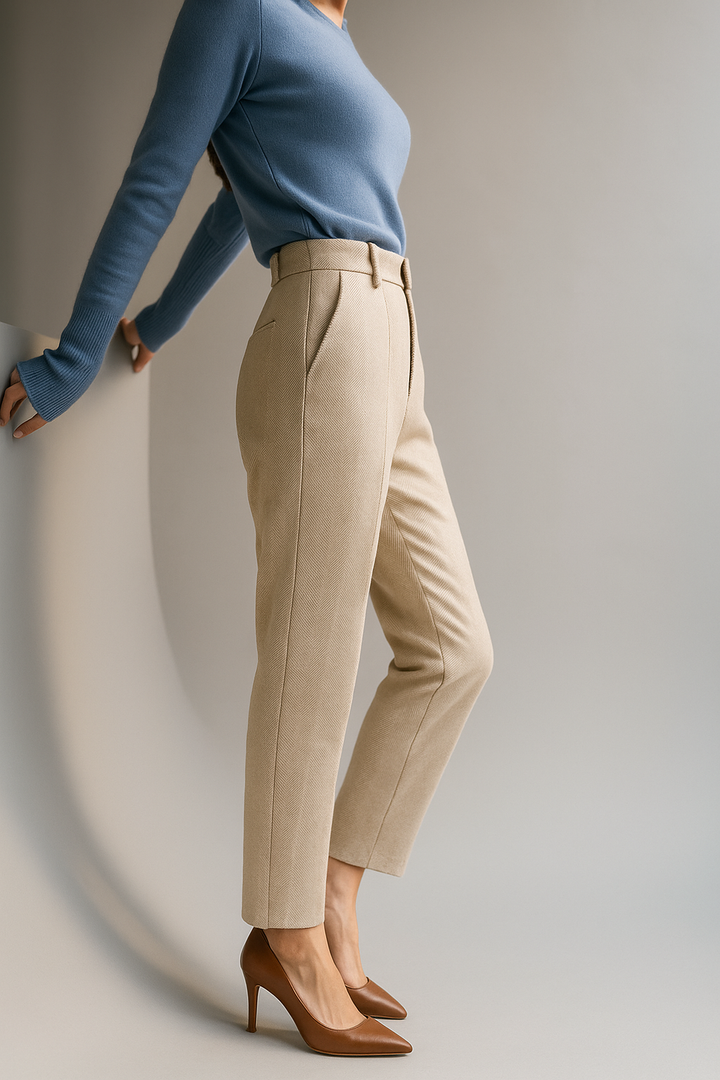 Olivia Bennet | Tailored Wool Pants for Women