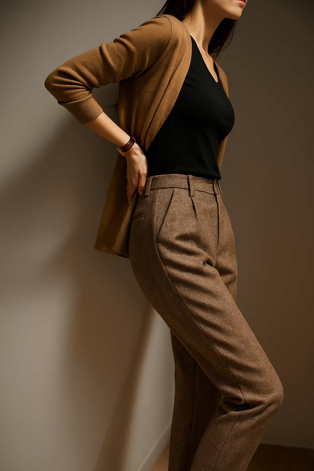 Olivia Bennet | Tailored Wool Pants for Women