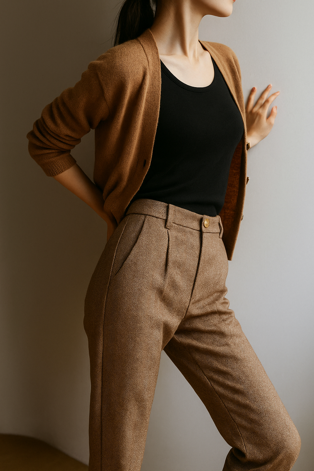 Olivia Bennet | Tailored Wool Pants for Women
