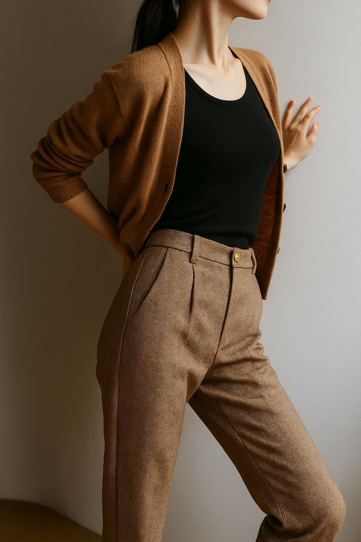 Olivia Bennet | Tailored Wool Pants for Women