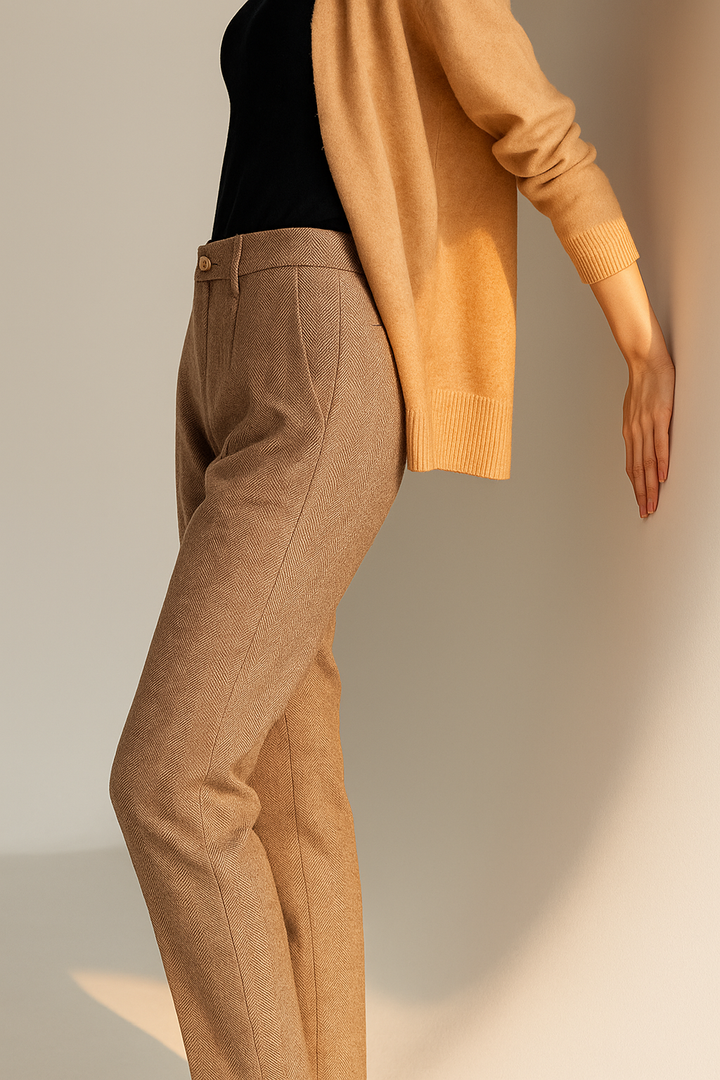 Olivia Bennet | Tailored Wool Pants for Women