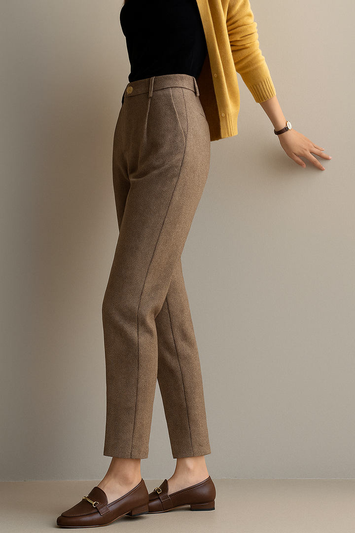 Olivia Bennet | Tailored Wool Pants for Women