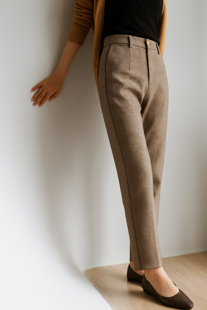 Olivia Bennet | Tailored Wool Pants for Women
