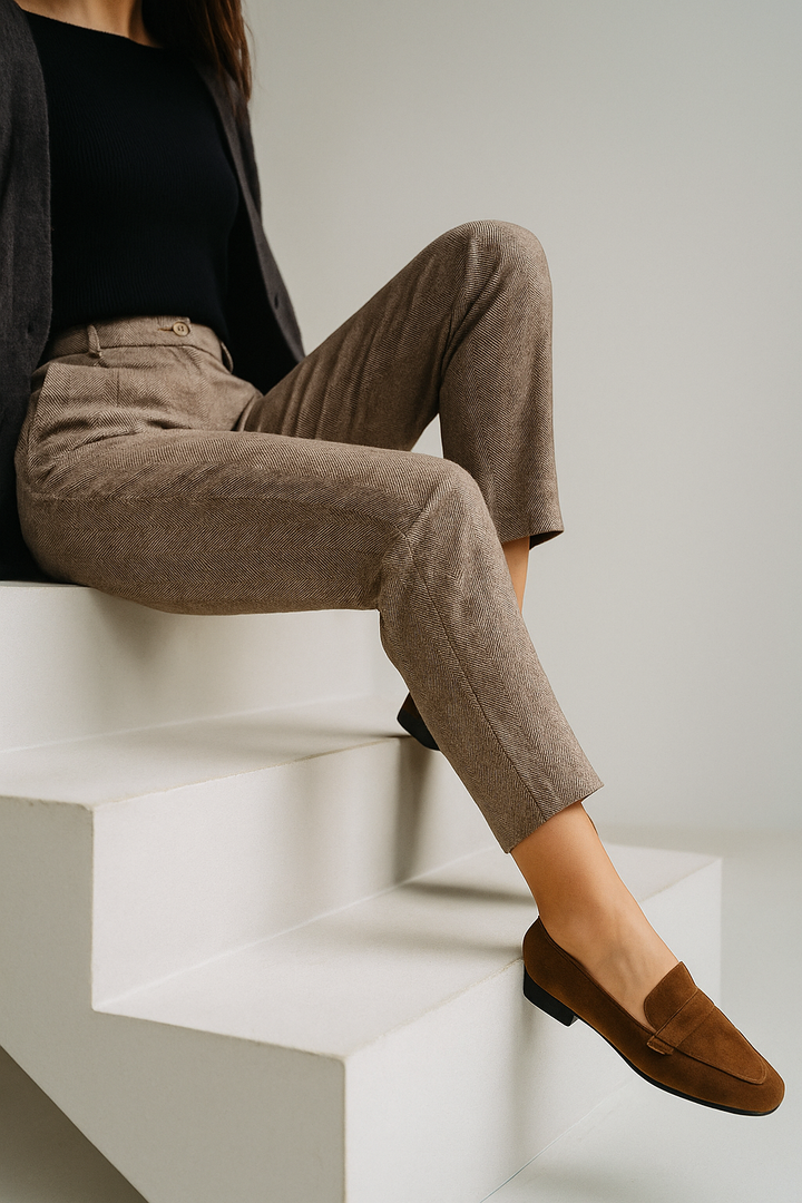 Olivia Bennet | Tailored Wool Pants for Women