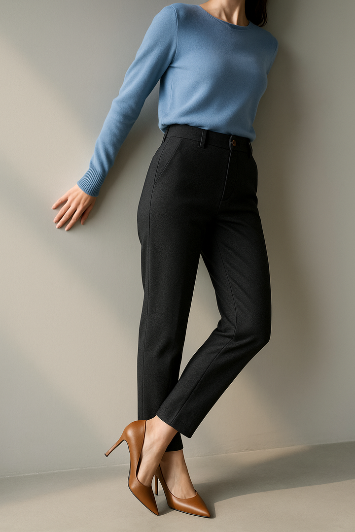 Olivia Bennet | Tailored Wool Pants for Women