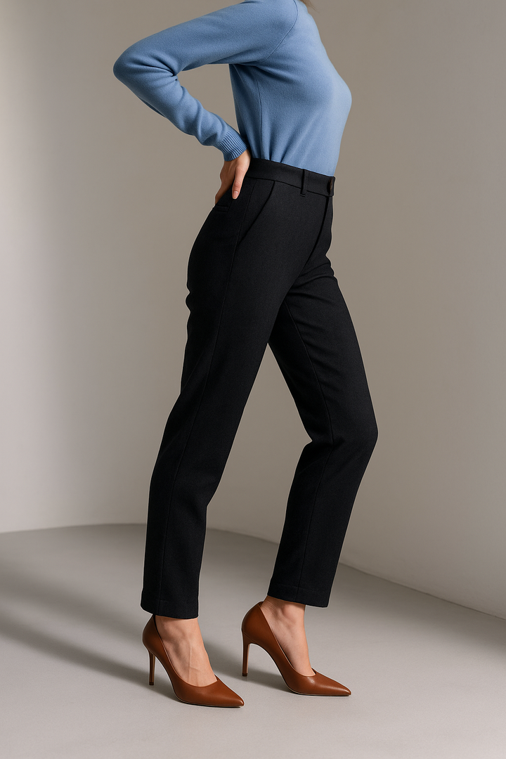 Olivia Bennet | Tailored Wool Pants for Women