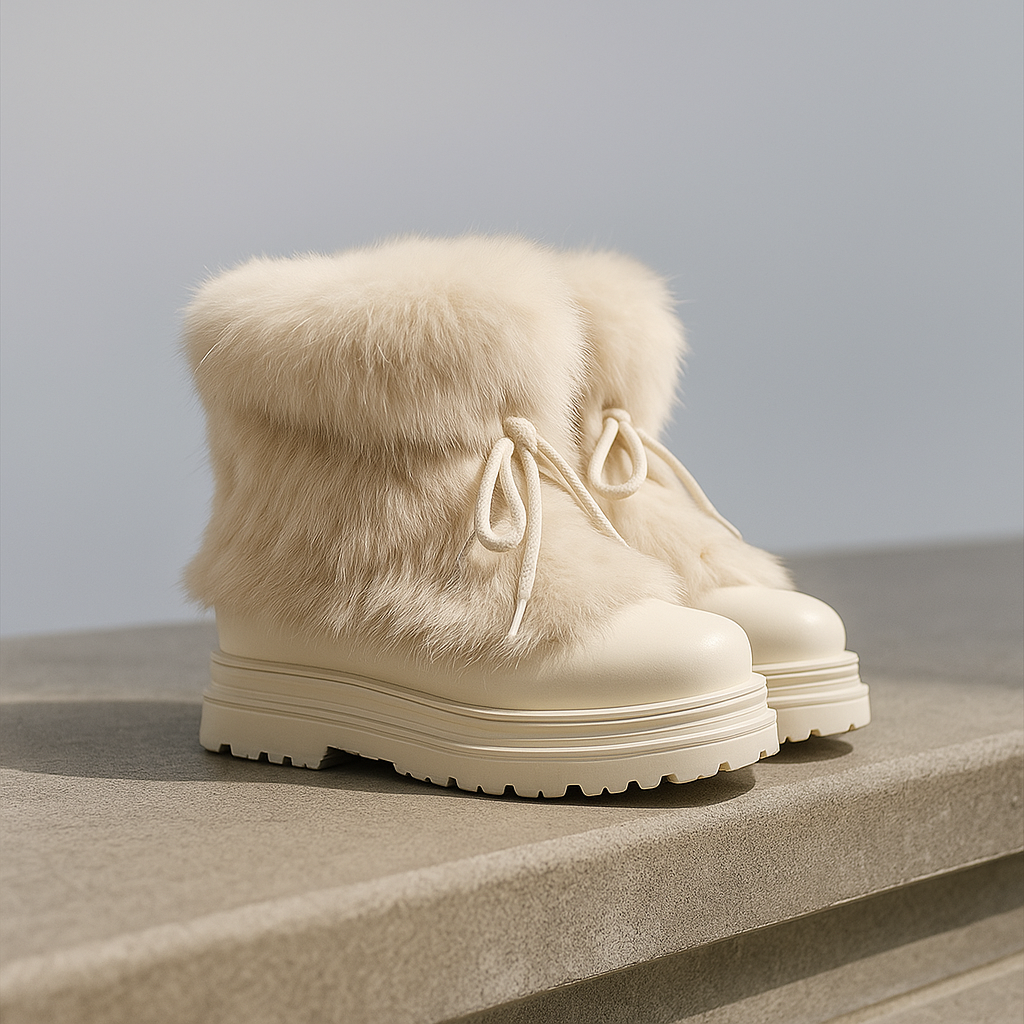 Olivia Bennet | Fur Après-Ski Boots for Women