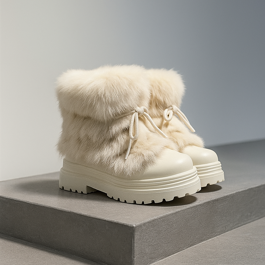 Olivia Bennet | Fur Après-Ski Boots for Women