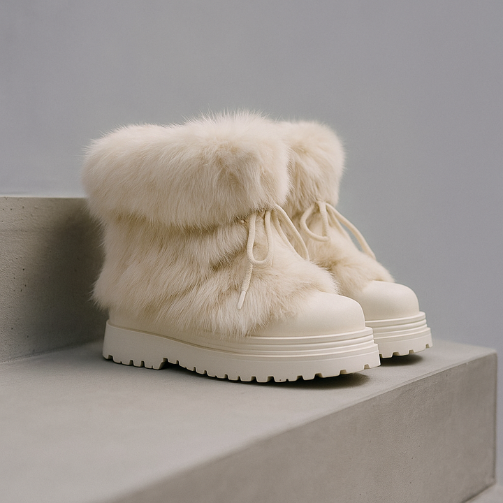 Olivia Bennet | Fur Après-Ski Boots for Women