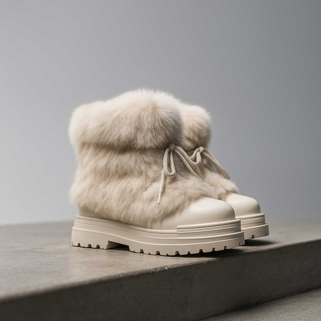 Olivia Bennet | Fur Après-Ski Boots for Women