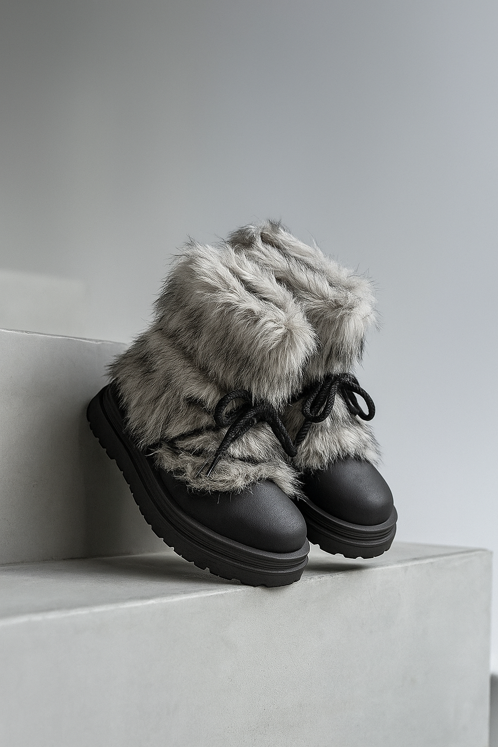 Olivia Bennet | Fur Après-Ski Boots for Women