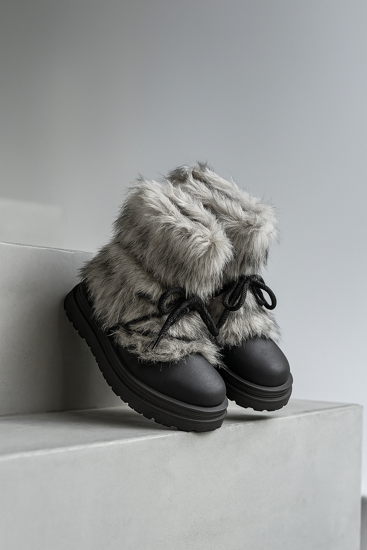 Olivia Bennet | Fur Après-Ski Boots for Women