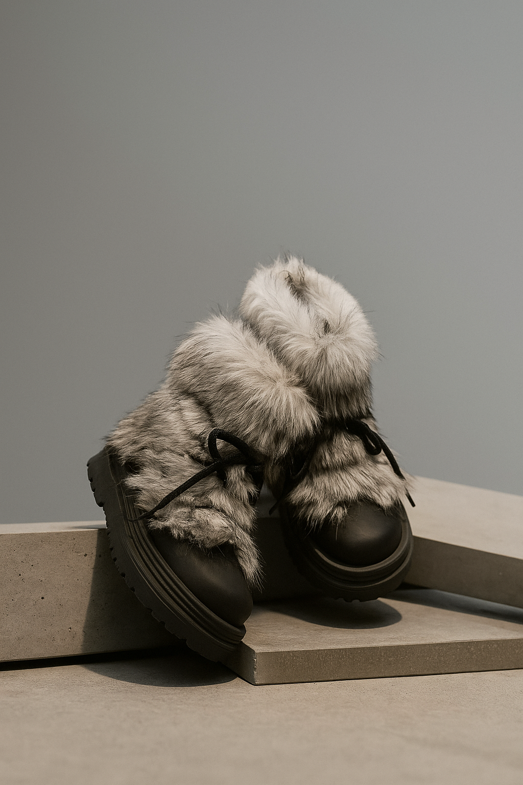 Olivia Bennet | Fur Après-Ski Boots for Women
