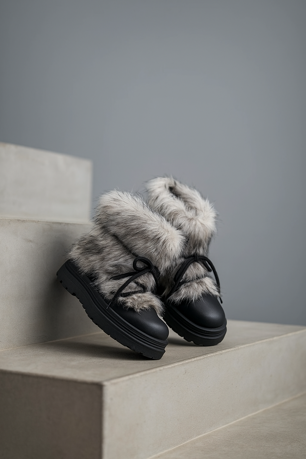 Olivia Bennet | Fur Après-Ski Boots for Women