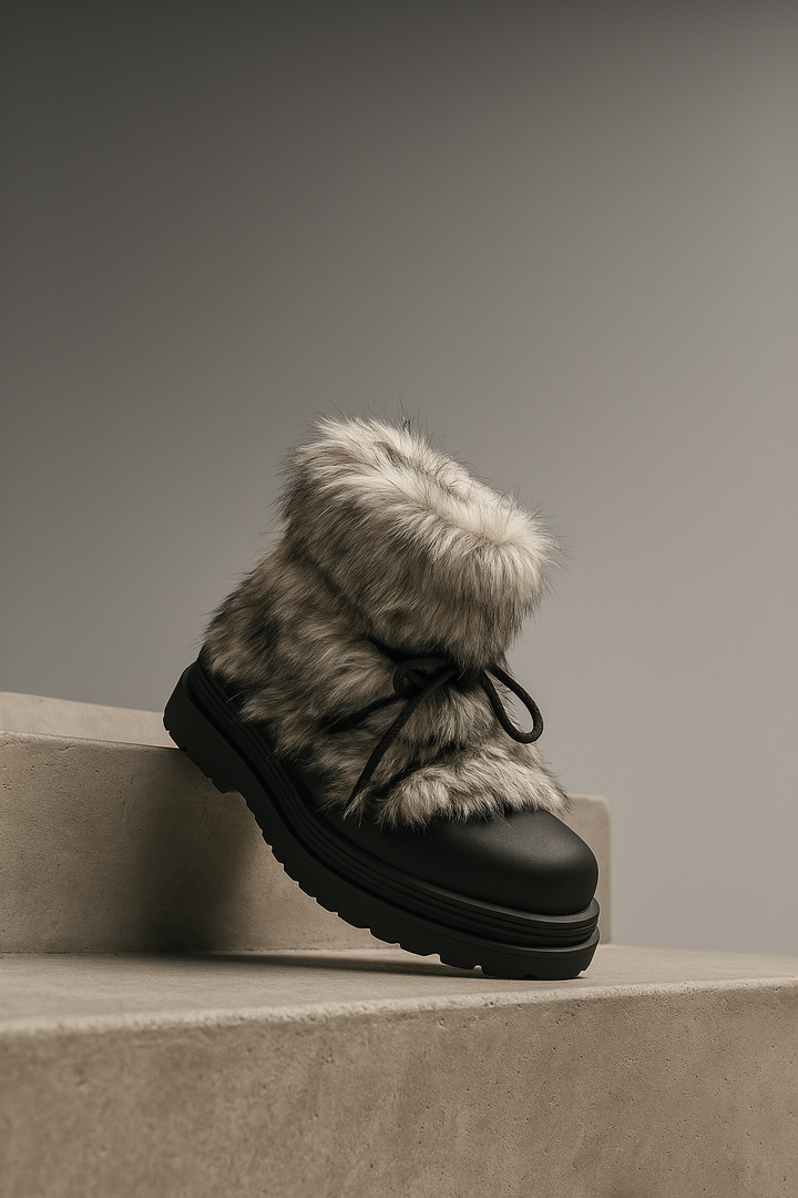 Olivia Bennet | Fur Après-Ski Boots for Women