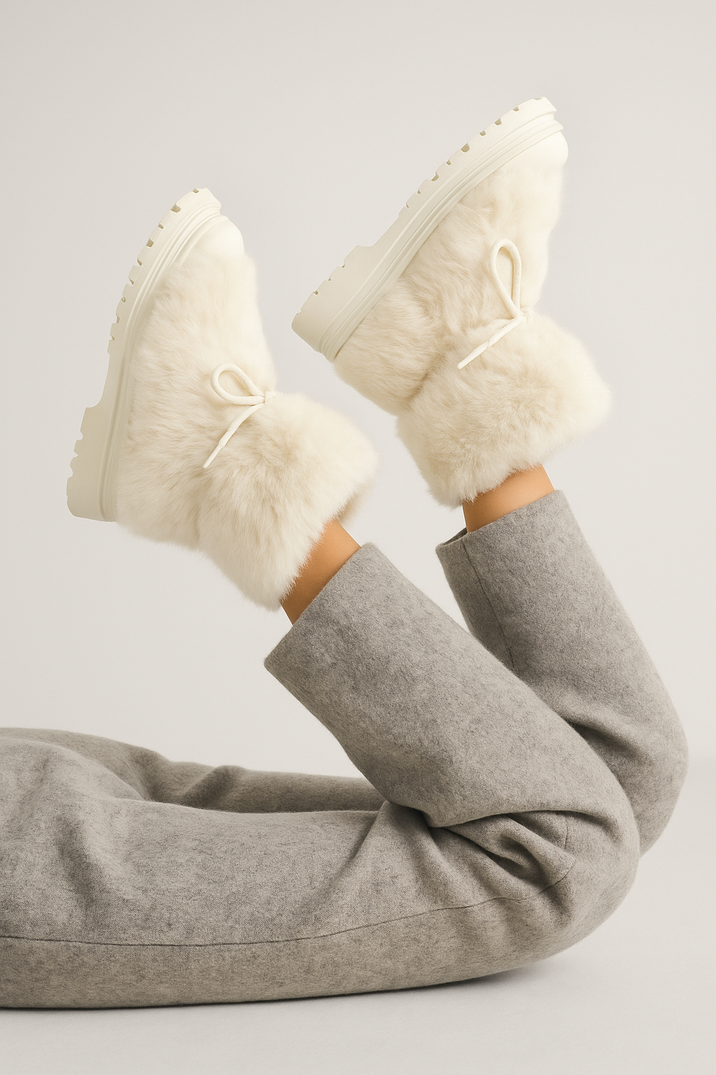 Olivia Bennet | Fur Après-Ski Boots for Women