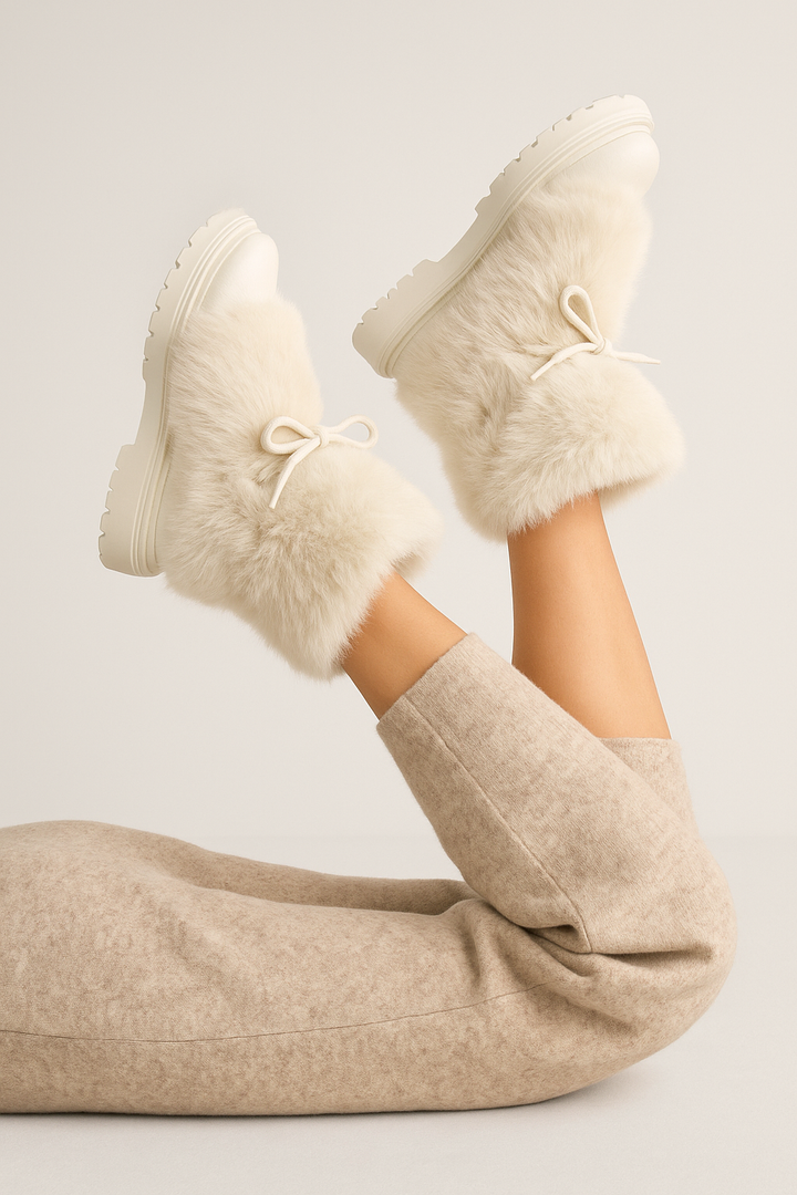 Olivia Bennet | Fur Après-Ski Boots for Women