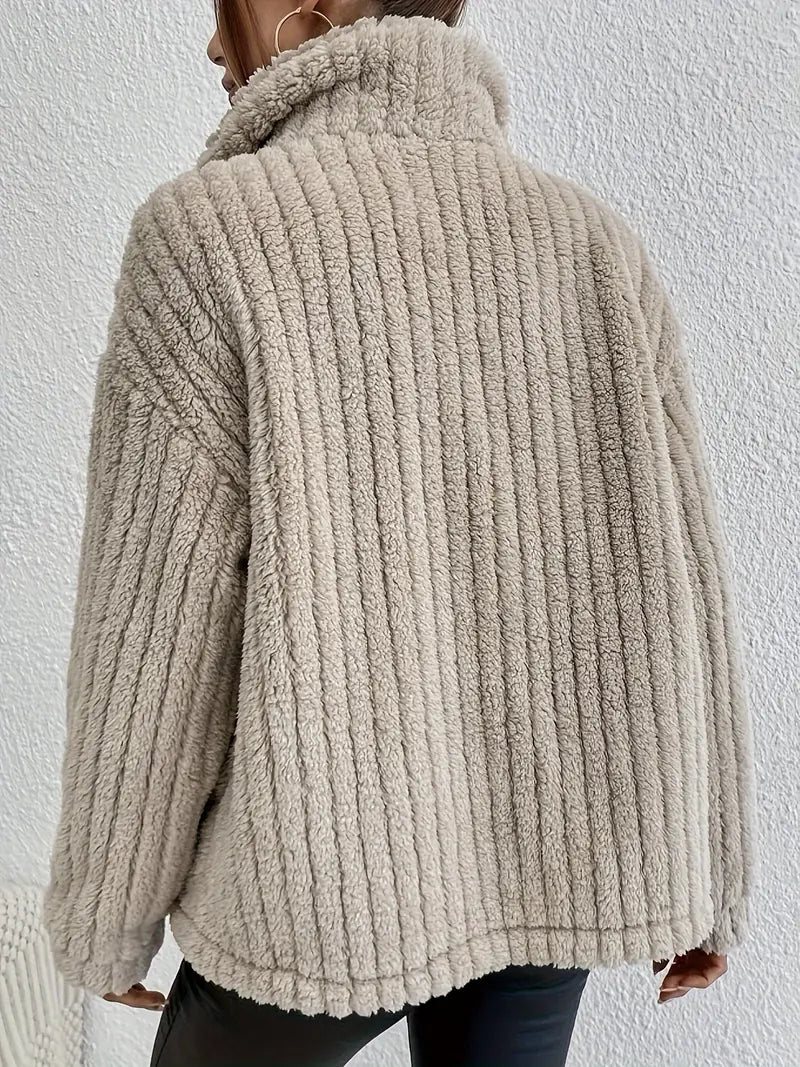 NOVA™ | Velvet Button Cardigan