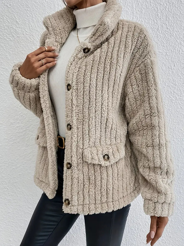 NOVA™ | Velvet Button Cardigan