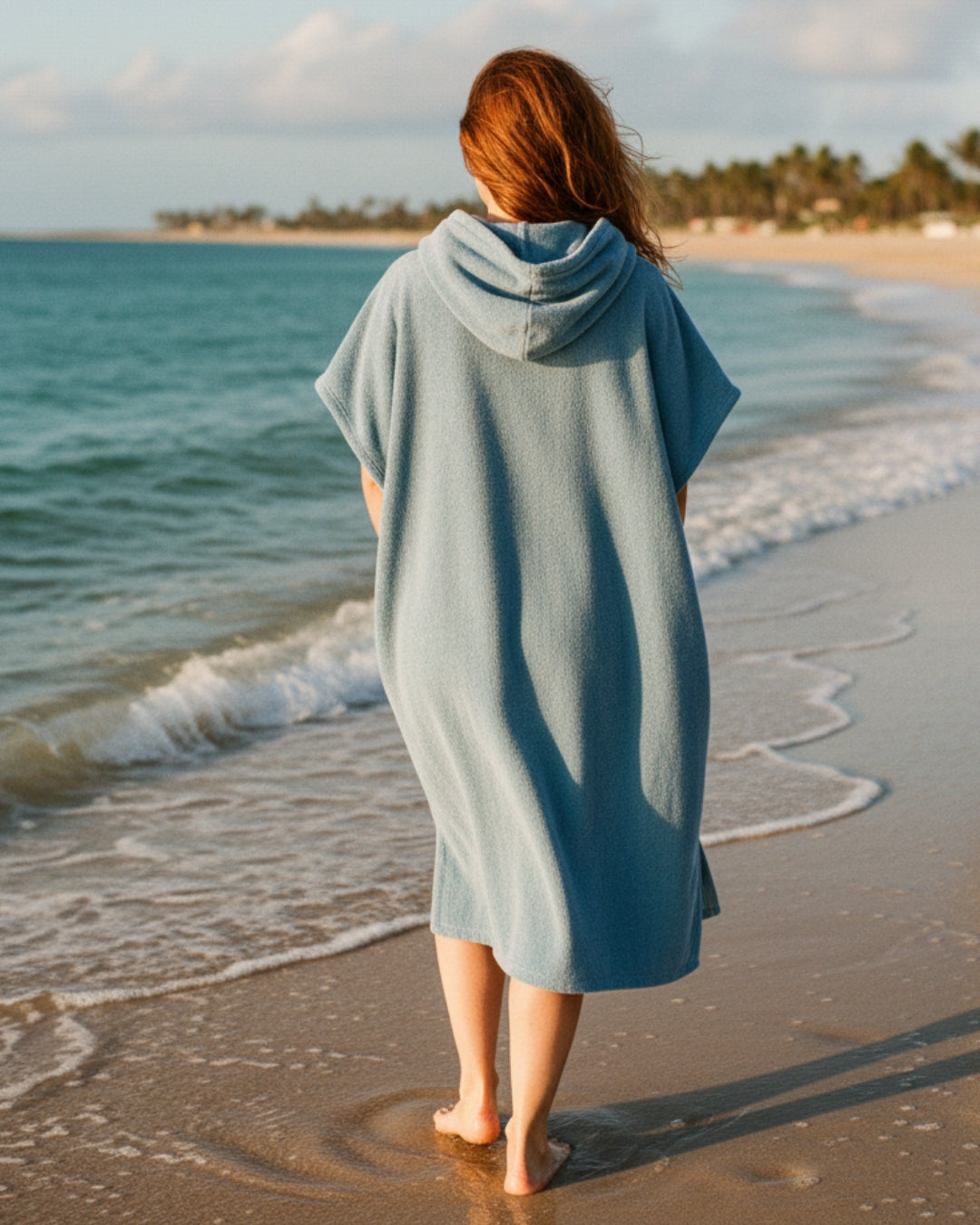 Women Summer Beach Poncho Dress