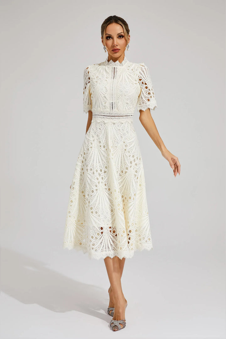 Willow | Women's Lace Midi Dress
