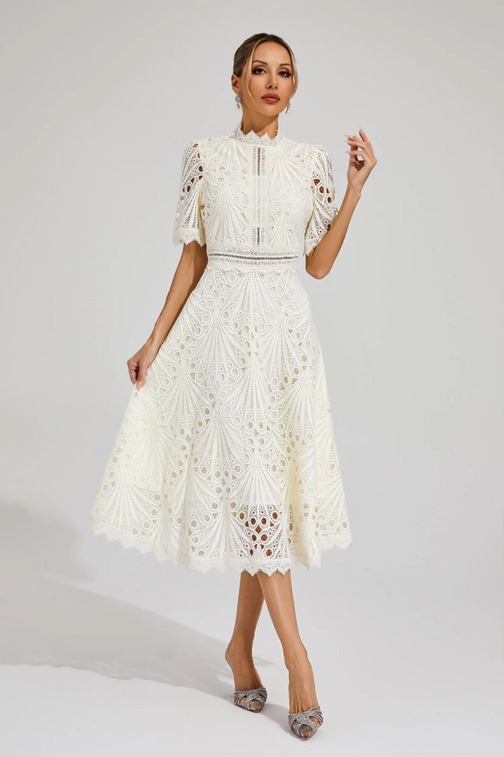 Willow | Women's Lace Midi Dress