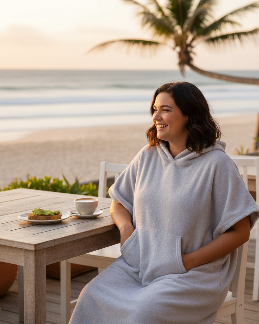 Women Summer Beach Poncho Dress