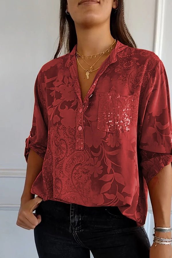 | Sequin Top