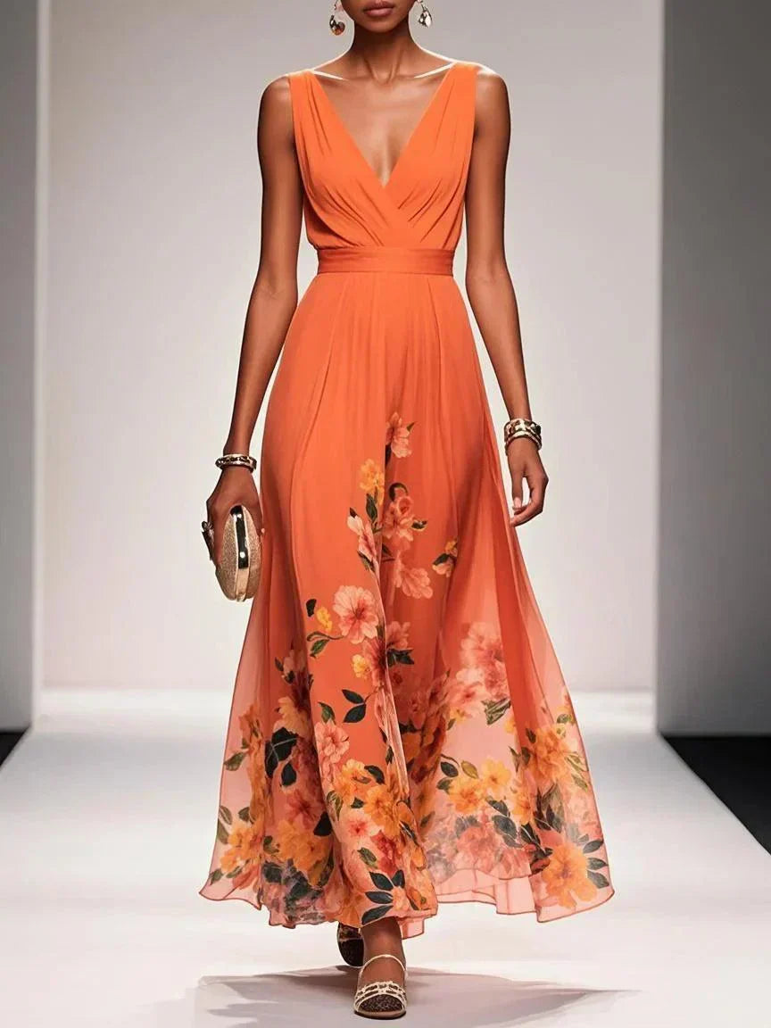 Women Floral Print Dress