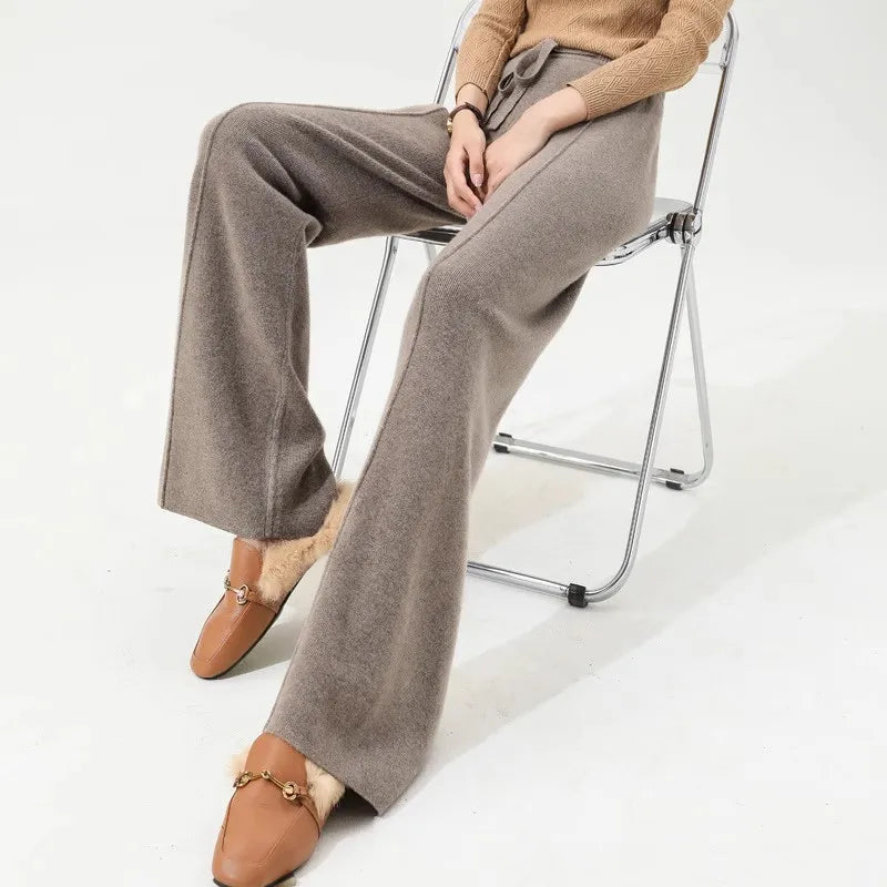 Olivia Bennet | Classic Wool Trousers for Women