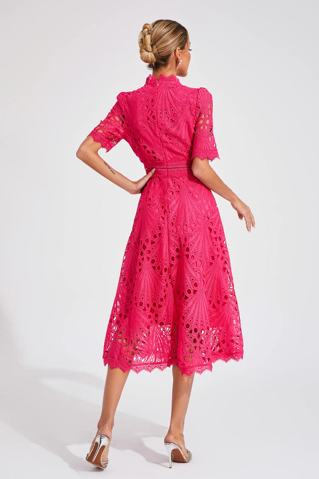 Willow | Women's Lace Midi Dress