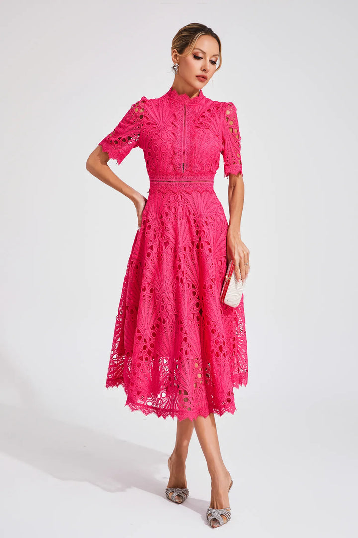Willow | Women's Lace Midi Dress