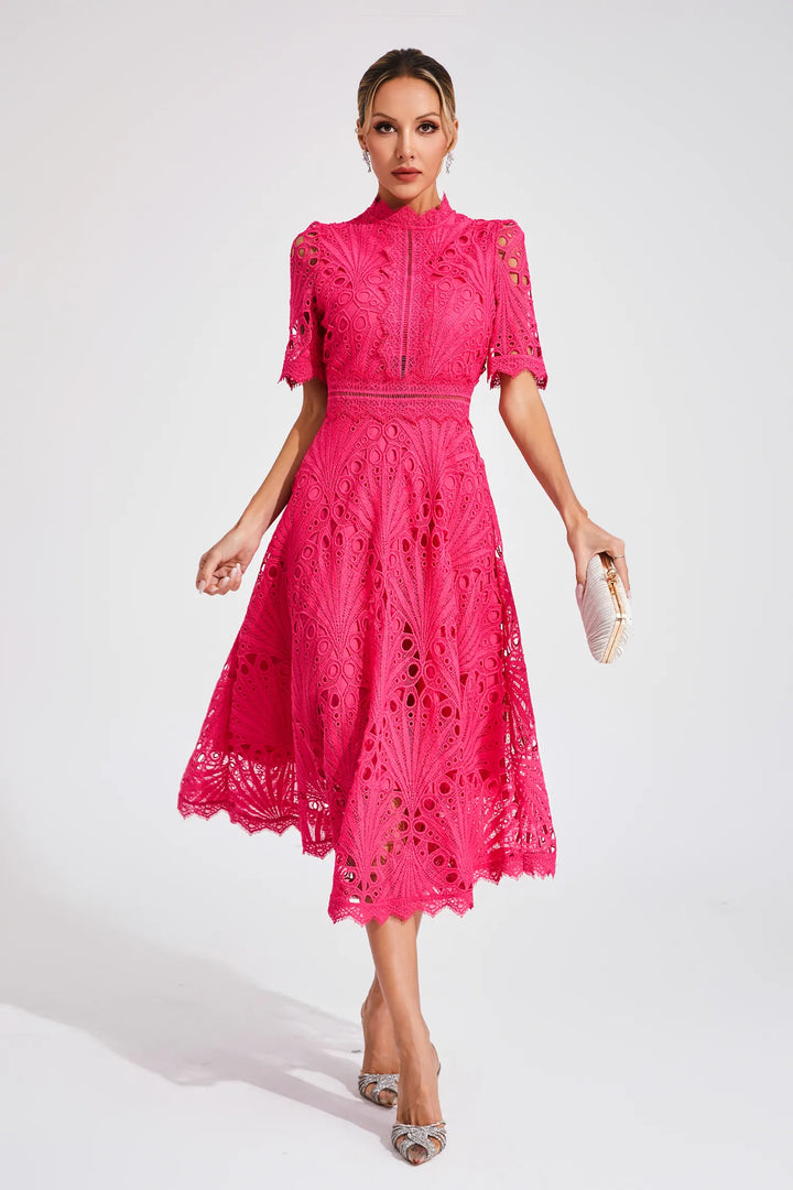Willow | Women's Lace Midi Dress