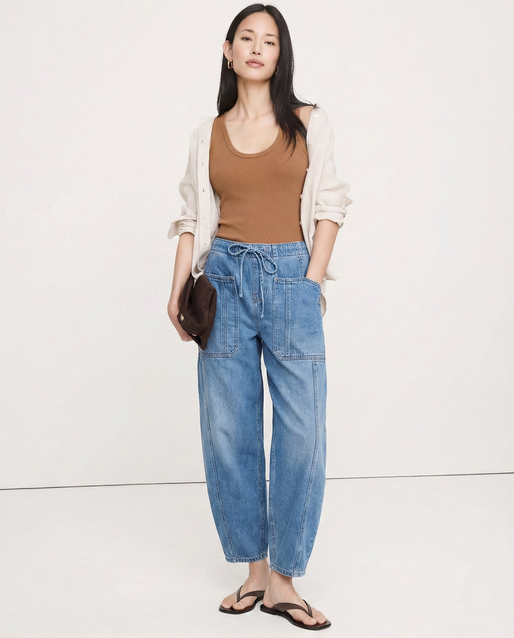 Olivia Bennet | Weekend Jean for Women in Denim, Slim Fit, Blue