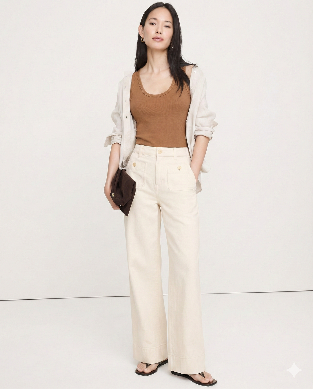 Olivia Bennet | Classic Wide-Leg Jean for Women in Denim Blue