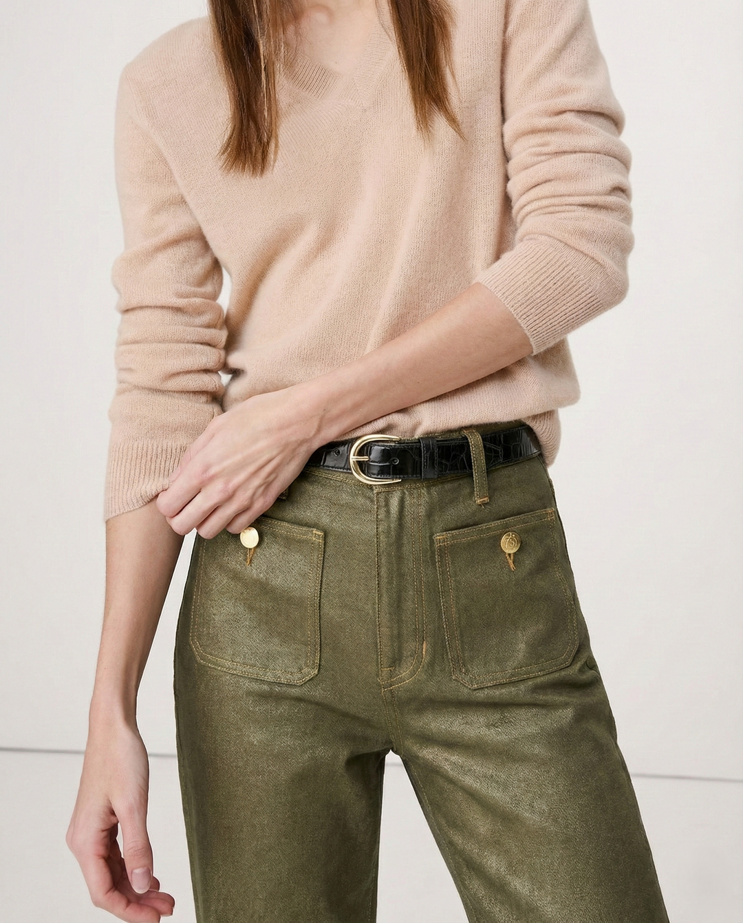 Olivia Bennet | Classic Wide-Leg Jean for Women in Denim Blue