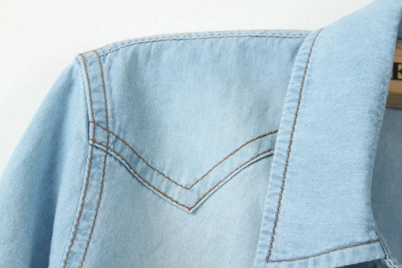 Olivia Bennet | Denim Crop Top for Women in Summer Fit