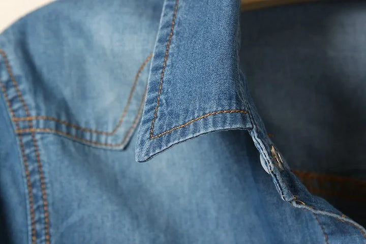 Olivia Bennet | Denim Crop Top for Women in Summer Fit