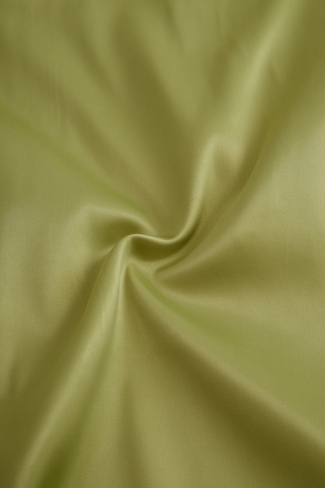 Olivia Bennet | Olive Green Two-Piece Mini Satin Dress