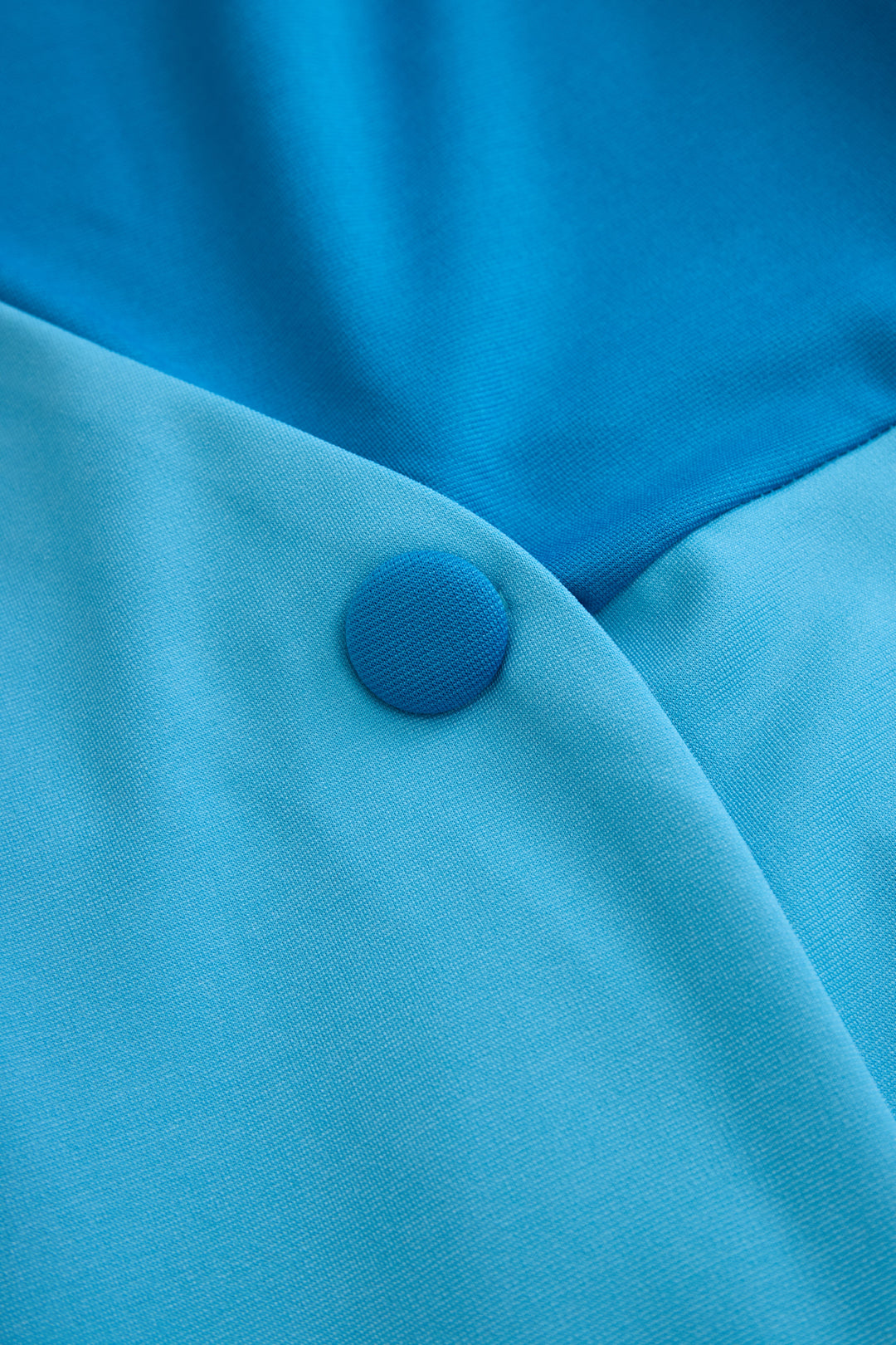 Olivia Bennet | Ocean Blue Colorblock Midi Dress