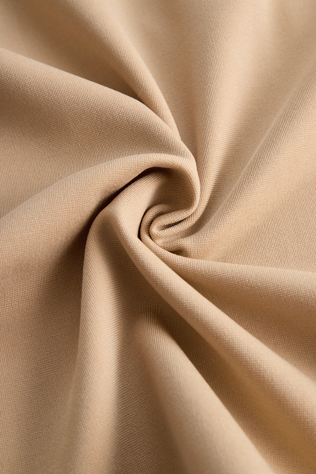 Olivia Bennet | Beige Belted Midi Dress